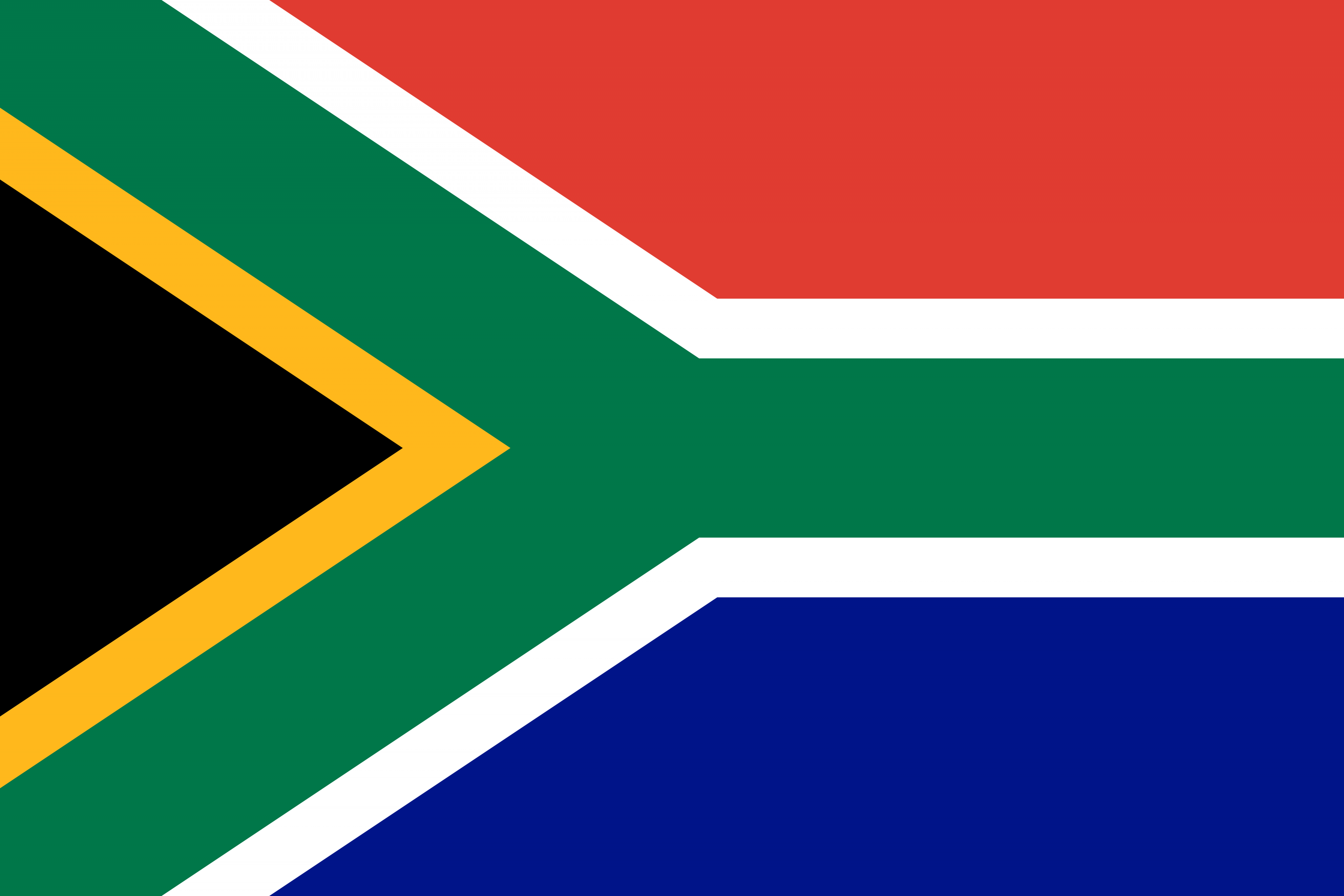 پرچم کشور آفریقای جنوبی